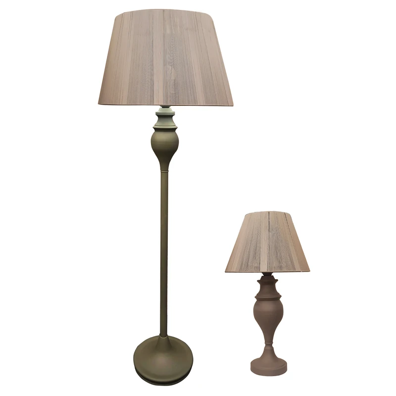 آباژور ایستاده و رومیزی مدل Cup111.GY.NKH بسته 2 عددی