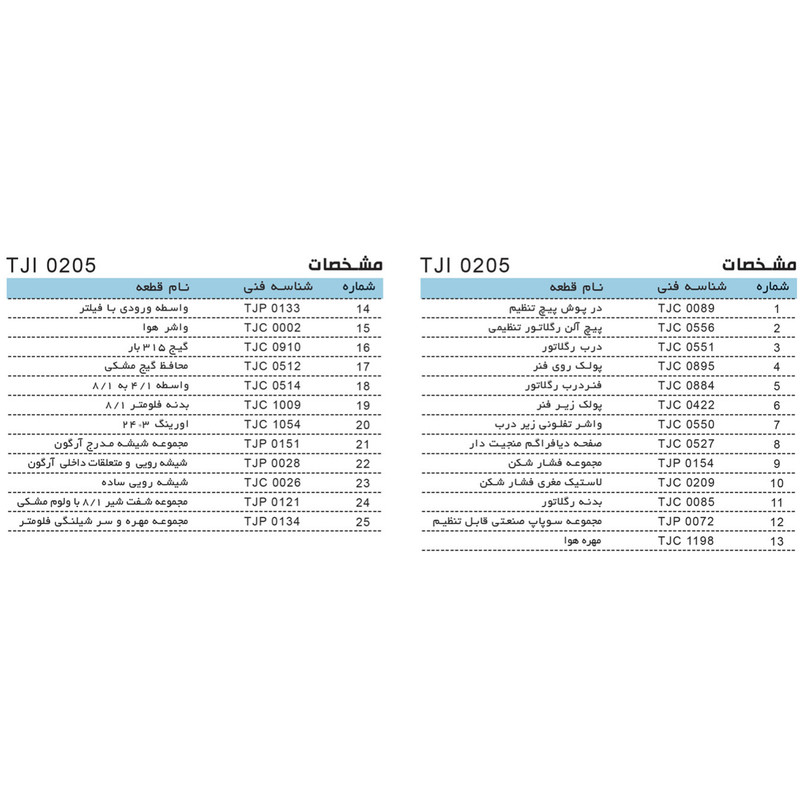 رگلاتور تک فلومتر آرگون توان جم مدل TJI 0205