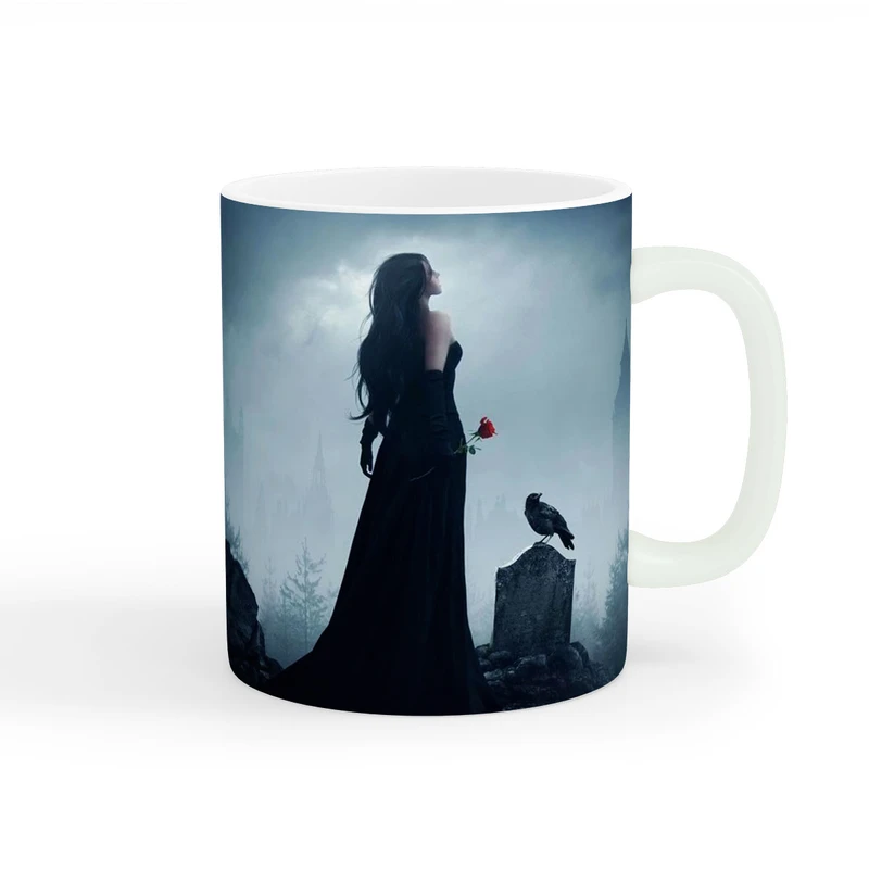 ماگ طرح دخترانه دختر خاص کد wall-8279