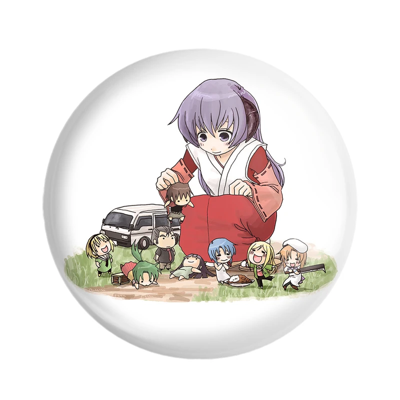 مگنت خندالو مدل انیمه وقتی انها گریه میکنند انیمه هیگوراشی وقتی اشک می ریزد  کد 18143