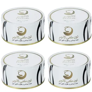 کنسرو ماهی تن کالچر - 180گرم بسته 4 عددی