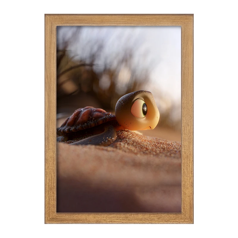 تابلو خندالو مدل لاکپشت کد F1403