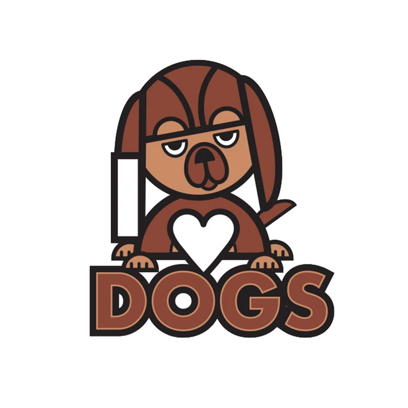 استیکر تزئینی موبایل طرح سگ کد 451