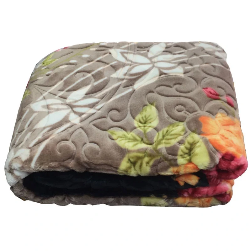 پتو یک نفره گلبافت کد 131 سایز 220x160 سانتی‌متر