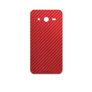 MAHOOT Red-Fiber Cover Sticker for Samsung Galaxy Core 2