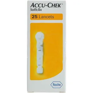 Accu Chek Soflclix 25 Lancets Blood Sugar Meter