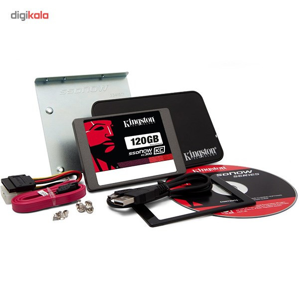 باندل آپگرید SSD کینگستون مدل KC300 ظرفیت 120 گیگابایت 2