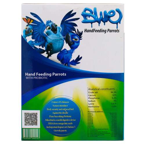 سرلاک مخصوص طوطی سانان بلو مدل پروبیوتیک وزن 250 گرم