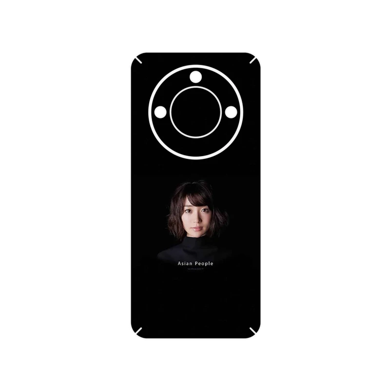 برچسب پوششی ماهوت مدل Portrait of an Asian Woman مناسب برای گوشی موبایل آنر X9c Smart