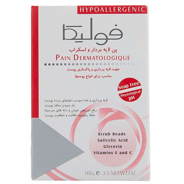پن لایه بردار و اسکراب فولیکا مقدار 100 گرم پن لایه بردار و اسکراب فولیکا مقدار 100 گرم