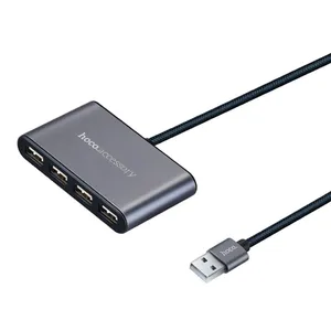 هاب USB 2.0 چهار پورت هوکو مدل HB3 همراه با کابل 1 متری