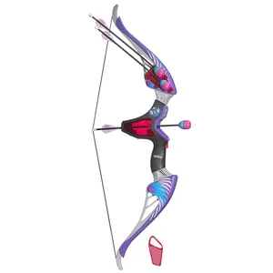 مجموعه تیر و کمان نرف مدل Rebelle Agent Bow Blaster with blue arrows