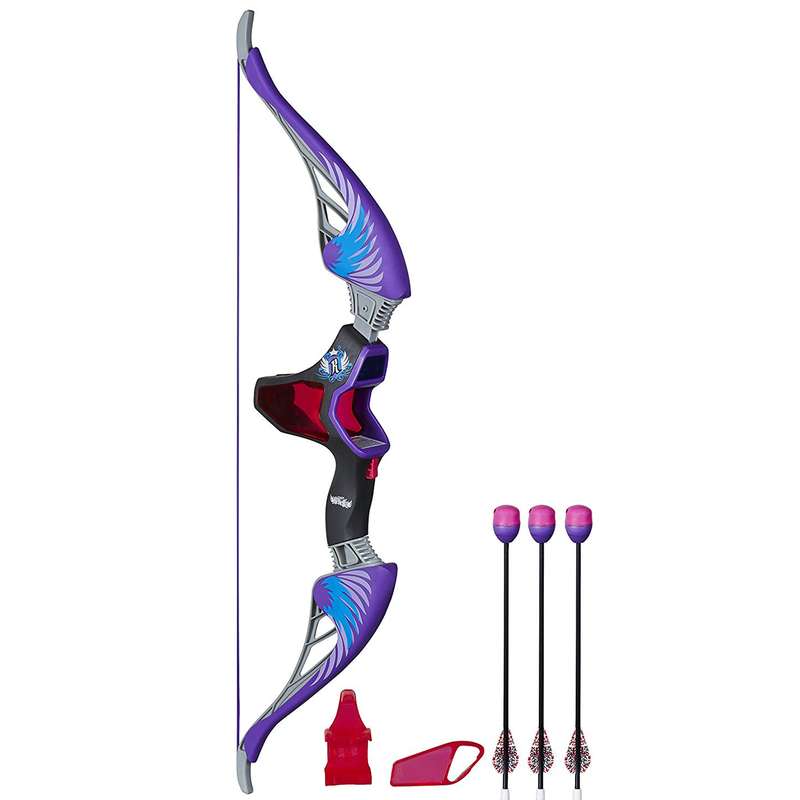 مجموعه تیر و کمان نرف مدل Rebelle Agent Bow Blaster with purple arrows مجموعه تیر و کمان نرف مدل Rebelle Agent Bow Blaster with purple arrows