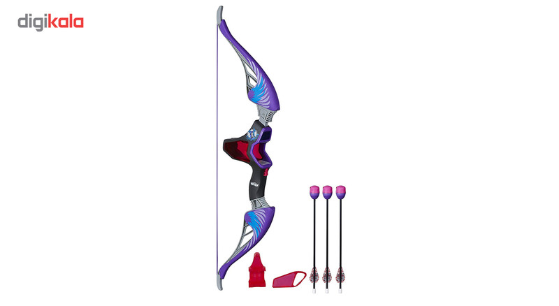مجموعه تیر و کمان نرف مدل Rebelle Agent Bow Blaster with purple arrows مجموعه تیر و کمان نرف مدل Rebelle Agent Bow Blaster with purple arrows