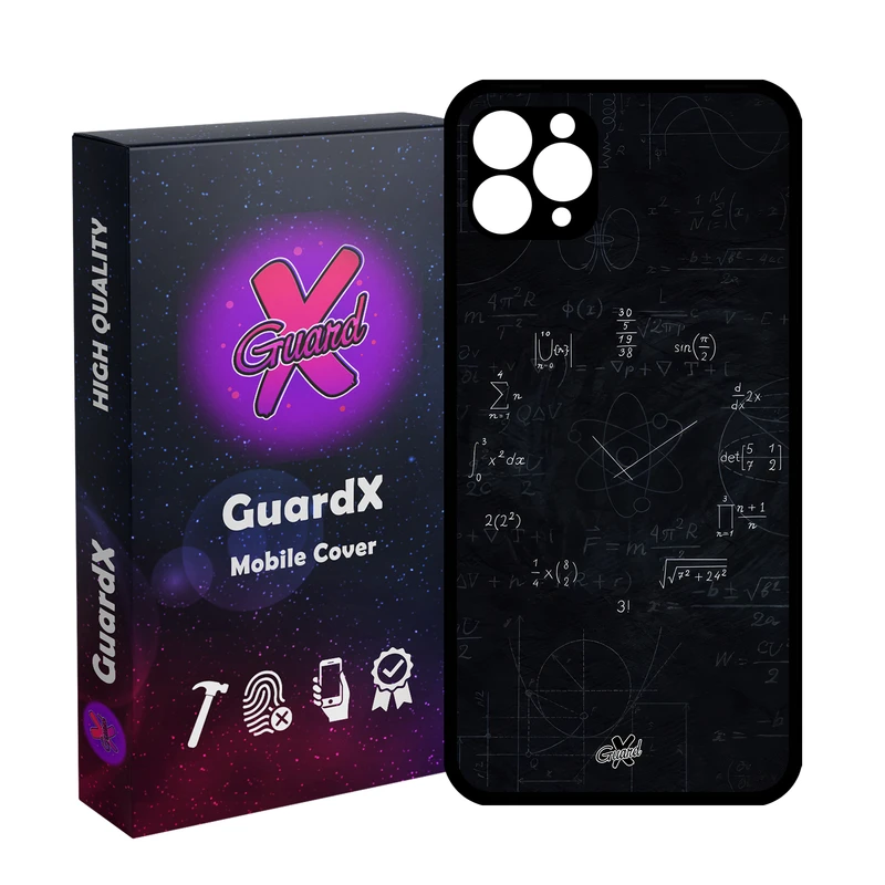 کاور گارد ایکس طرح ریاضی مدل Glass10631 مناسب برای گوشی موبایل اپل iPhone 11 Pro Max