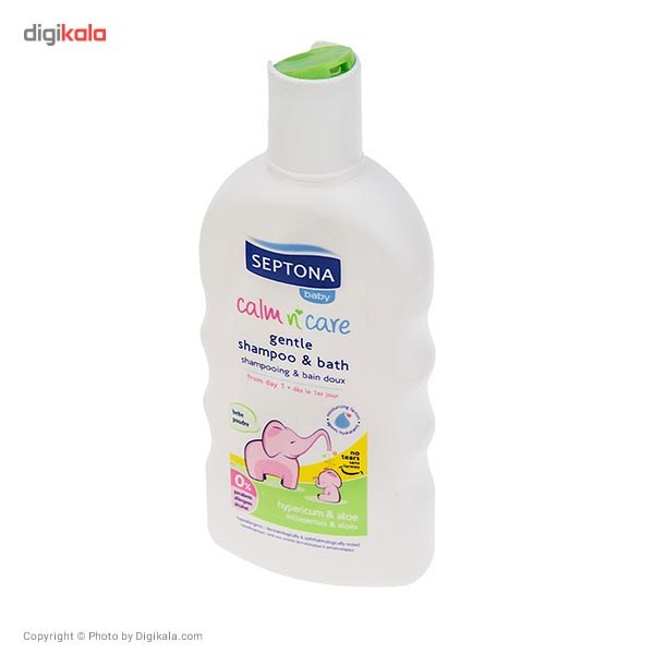 شامپو سر و بدن بچه سپتونا مدل Aloe Vera حجم 200 میلی لیتر