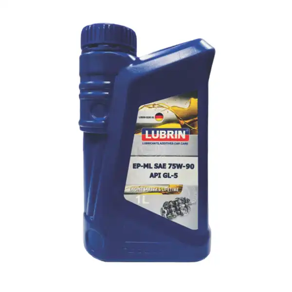 روغن دنده خودرو لوبرین مدل SAE 75W-90 GL5 حجم 1 لیتر