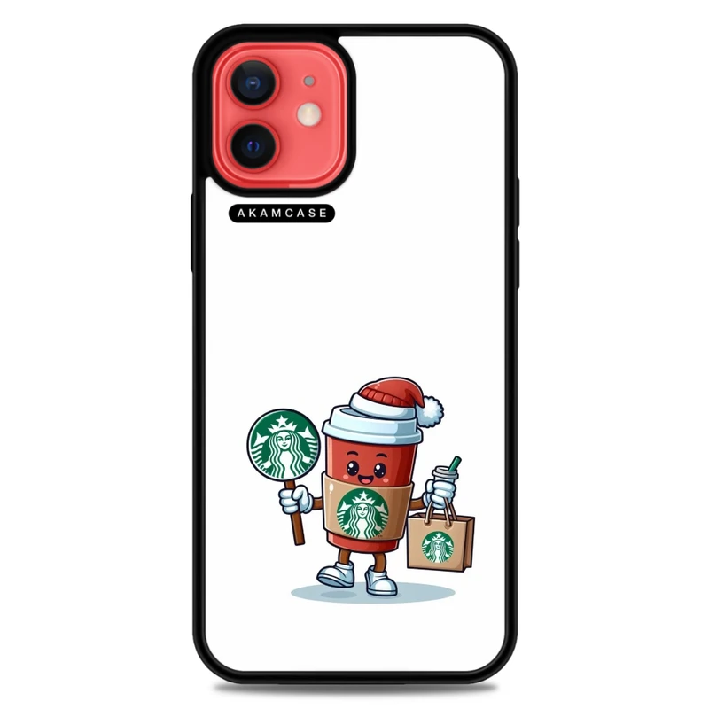 : کاور آکام مدل AMC-WA12-STARBUCKS-32 مناسب برای گوشی موبایل اپل iPhone 12 