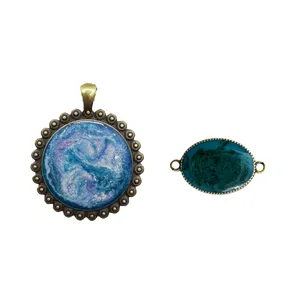 آویز دستبند مدل ابر و باد مجموعه 2 عددی