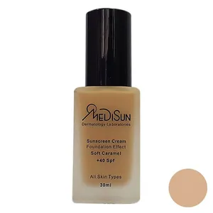 کرم پودر مدیسان مدل Soft Caramel حجم 30 میلی لیتر