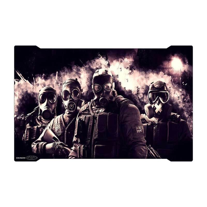 ماوس پد مخصوص بازی اوکینری مدل MPB00798 طرح  بازی رینبو سیکس