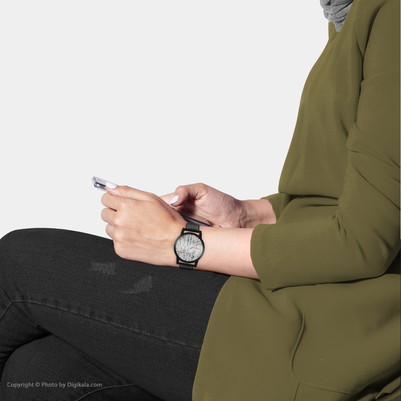 ساعت مچی عقربه ای والار طرح ریاضی کد LF2394