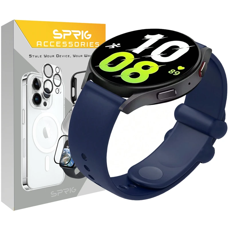 بند اسپریگ مدل PUFF مناسب برای ساعت هوشمند سامسونگ Galaxy Watch Active 2 40mm / Active 2 44mm / Watch 3 size 41mm / Galaxy Watch 4 40mm / watch 4 42mm / watch 4 44mm / watch 4 classic 46mm
