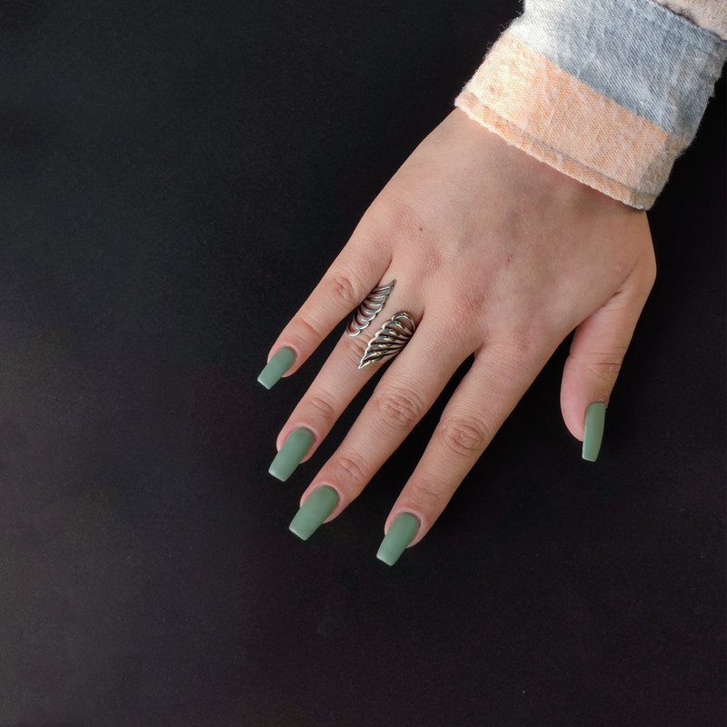 انگشتر زنانه مدل بال فرشته کد S25