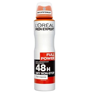 اسپری ضد تعریق مردانه لورآل سری Men Expert مدل Full Power 48H حجم 150 میلی لیتر