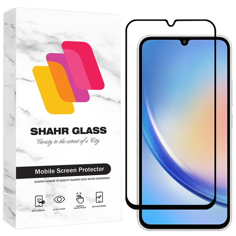 محافظ صفحه نمایش شهر گلس مدل CRCS مناسب برای گوشی موبایل سامسونگ Galaxy A34 5G