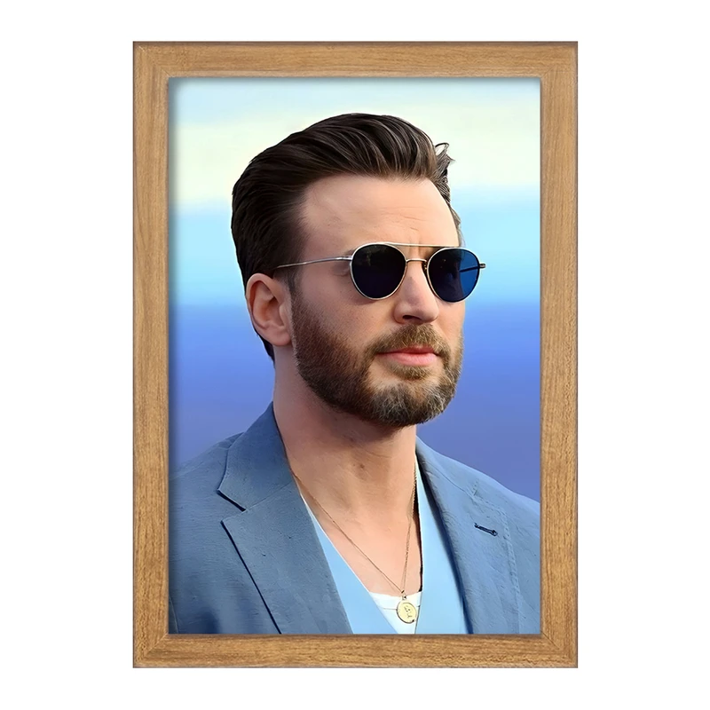 تابلو خندالو مدل کریس ایوانز(Chris Evans) کد F10233