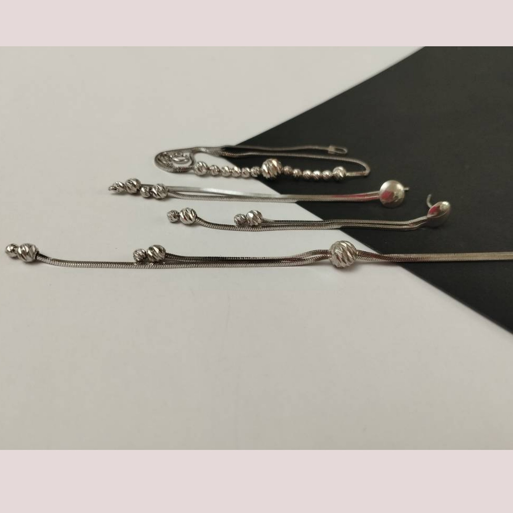 نبم ست نقره زنانه مدل I.D.I 6