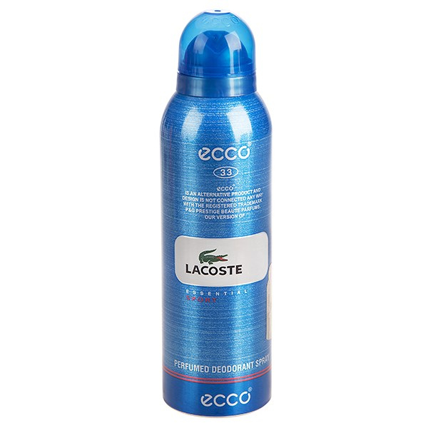 اسپری اکو مدل Lacoste Essential Sport حجم 200 میلی لیتر مناسب برای آقایان