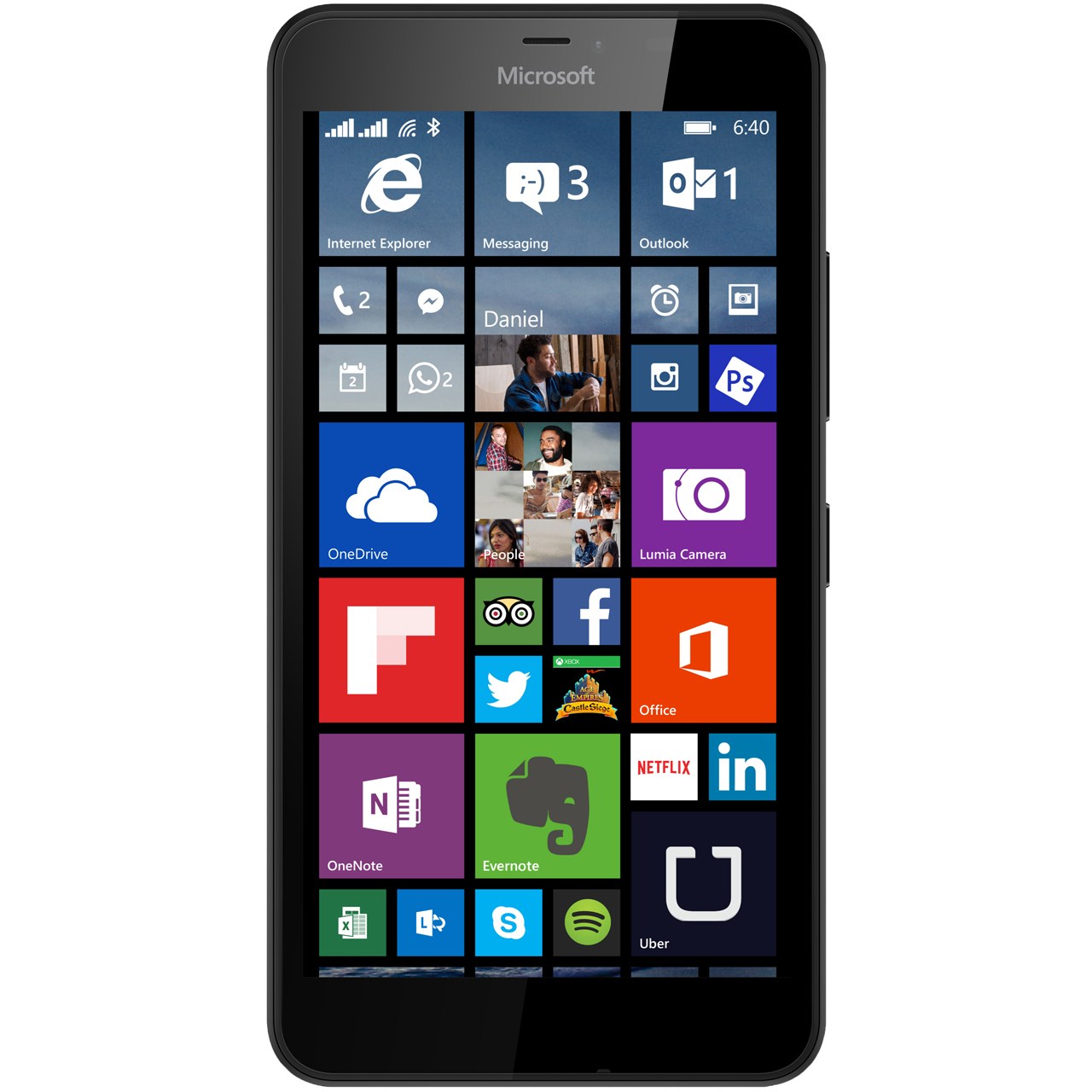 گوشی موبایل مایکروسافت مدل Lumia 640XL دو سیم کارت