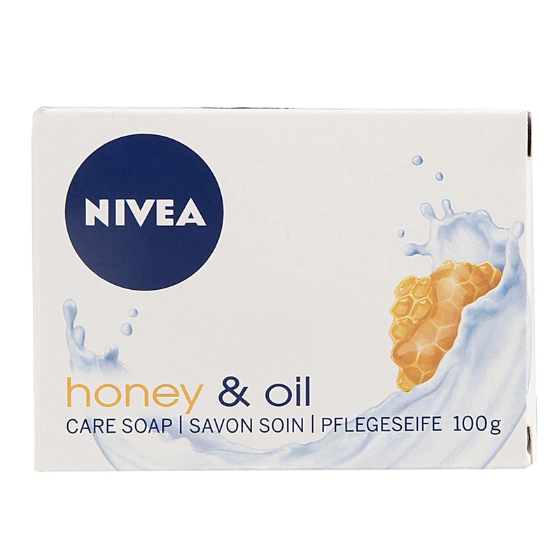 صابون زیبایی نیوآ مدل Honey And Oil Cream Soap مقدار 100 گرم