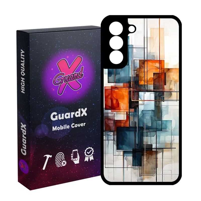 کاور گارد ایکس طرح آبرنگی مدل Glass10811 مناسب برای گوشی موبایل سامسونگ Galaxy S21 FE