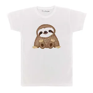 تی شرت بچگانه پرمانه طرح حیوانات بامزه کد pmt.6008