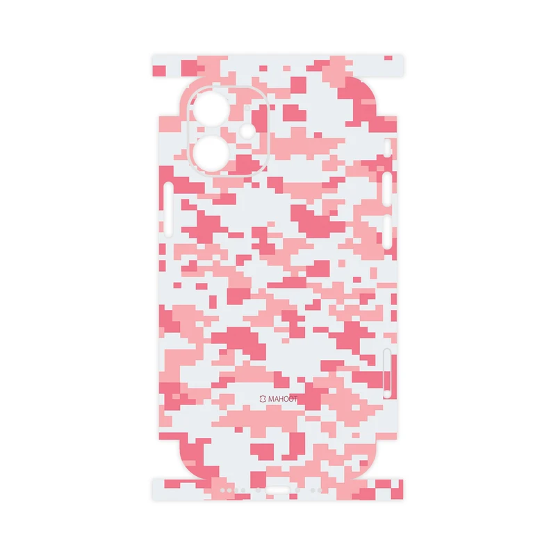 برچسب پوششی ماهوت مدل Army-Pink-pixel-FullSkin مناسب برای گوشی موبایل اپل iPhone 12 mini