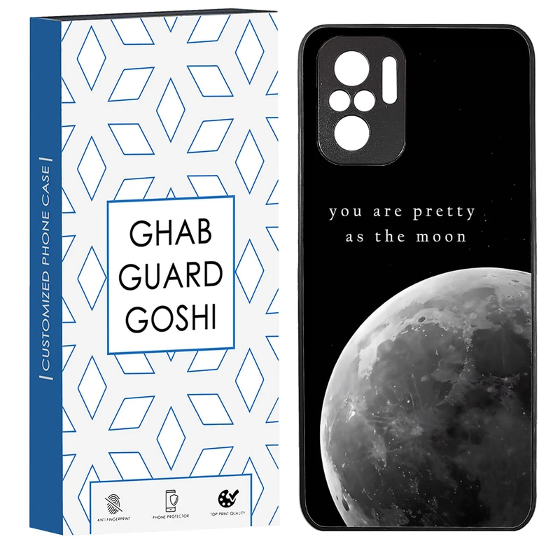 کاور قاب گارد گوشی طرح ماه کد TPU-079 مناسب برای گوشی موبایل شیائومی Redmi Note 10 4g / Redmi Note 10s / Poco m5s