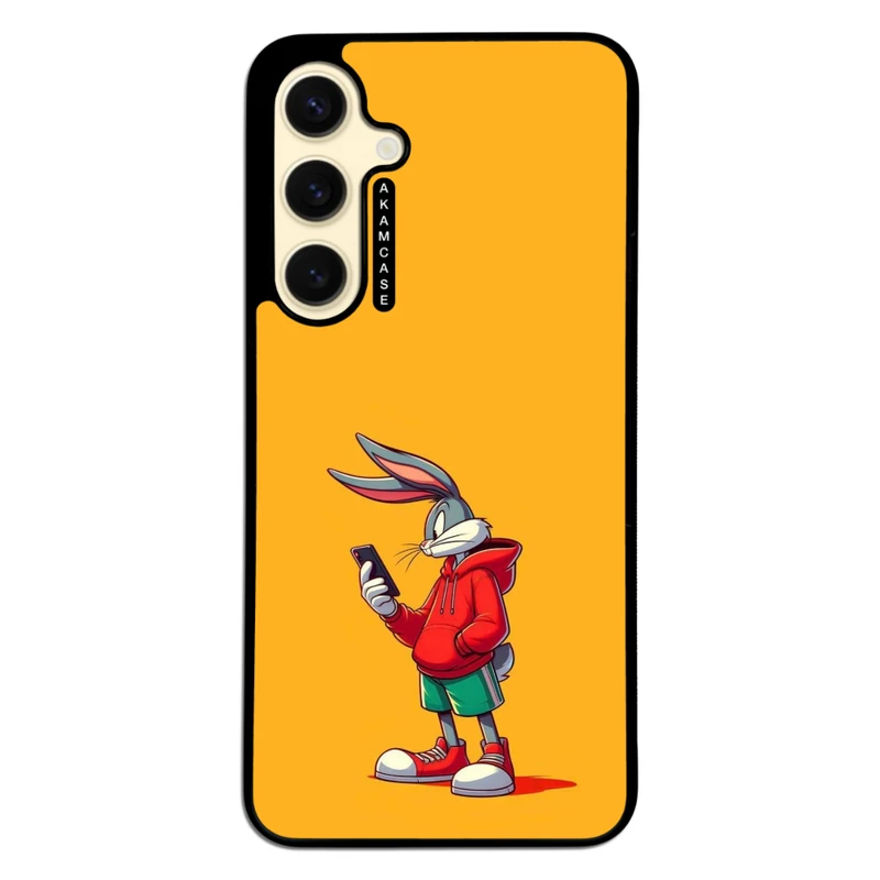 کاور آکام مدل AMC-WSGS24FE-BUNNY-3 مناسب برای گوشی موبایل سامسونگ Galaxy S24 FE