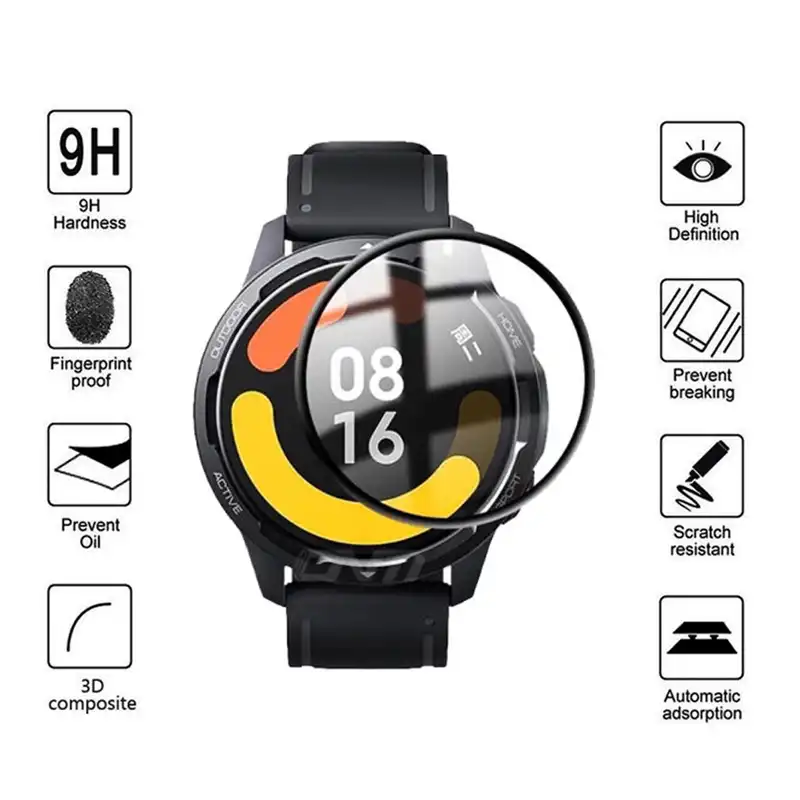 محافظ صفحه نمایش کروکودیل مدل C-PWM مناسب برای ساعت هوشمند شیائومی S1 بسته 2 عددی