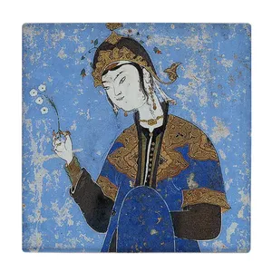 کاشی طرح نگارگری مدل لوحی کد klh1523