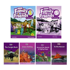 کتاب Family and Friends 5 اثر Naomi Simmons انتشارات آکسفورد 6 جلدی