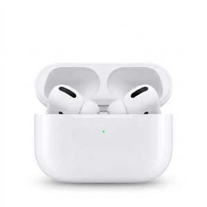 هدفون بلوتوثی اپل مدل AirPods Pro 2nd Generation با نویز کنسلینگ فعال (ANC)، نویز کنسلینگ میکروفون (ENC)، درگاه شارژ USB Type-C، با قابلیت شارژ بی‌سیم، دارای میکروفون دوگانه از نوع Beamforming، مقاومت در برابر رطوبت و عرق