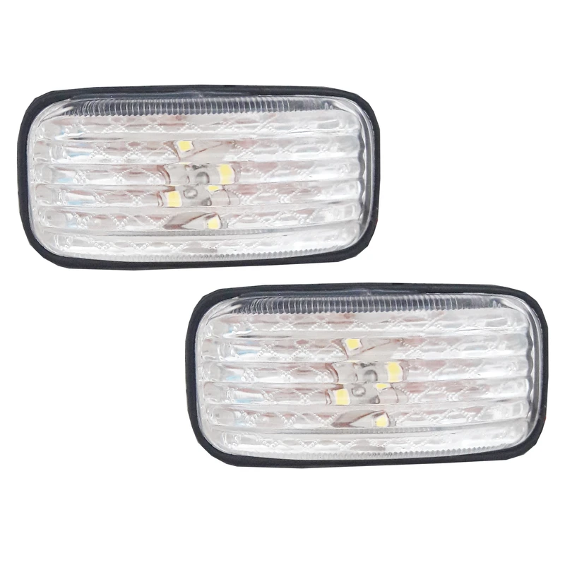 راهنما بغل گلگیر خودرو مدل چسبی کد 01 بسته دو عددی