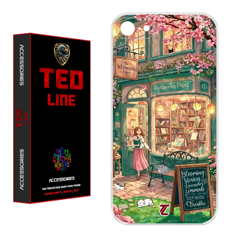 کاور تدلاین طرح دختر کد 1225 مناسب برای گوشی موبایل اپل Iphone 7 / 8 / SE 2020
