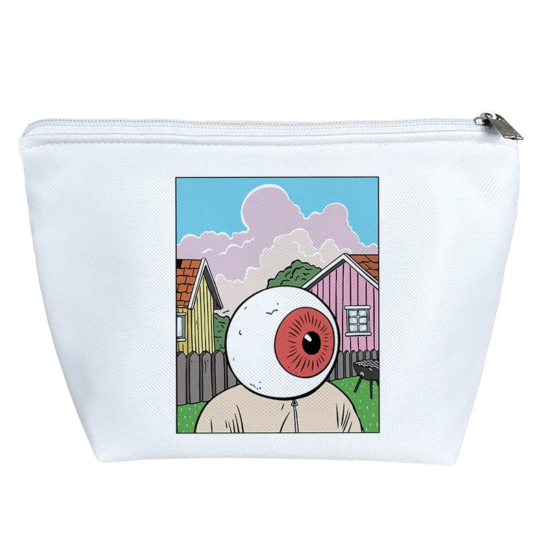 کیف لوازم آرایش دخترانه خندالو مدل تک چشم کد 10420