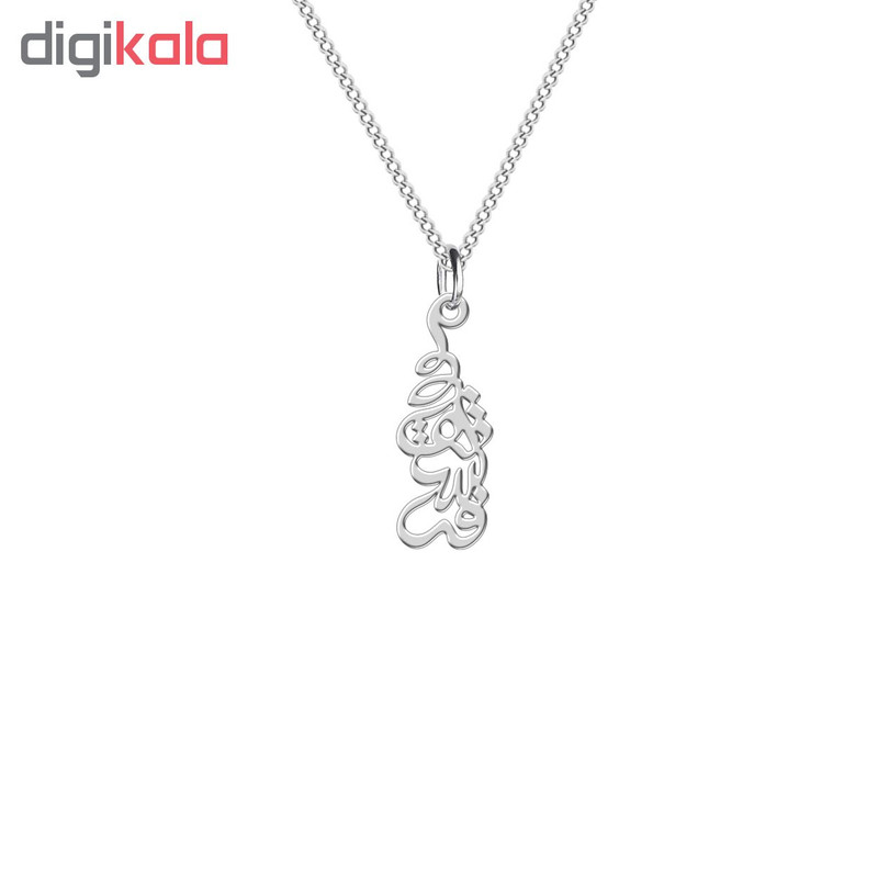 نیم ست نقره ترمه 1 طرح فرشته کد L494