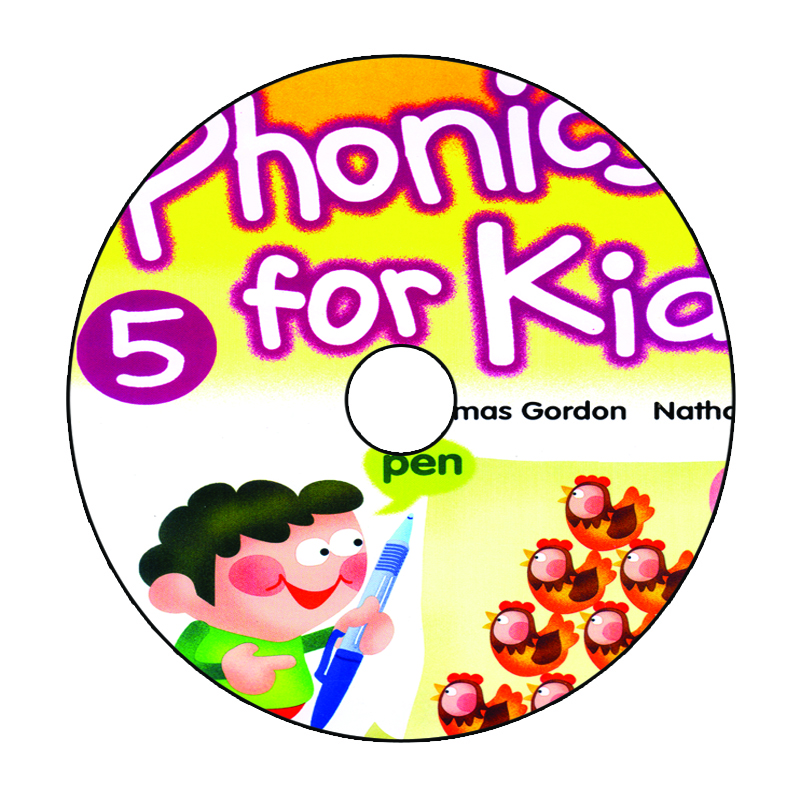 کتاب Phonics For Kids اثر Thomas Gordon And Nathan Shu انتشارات اشتیاق نور جلد 5 و 6