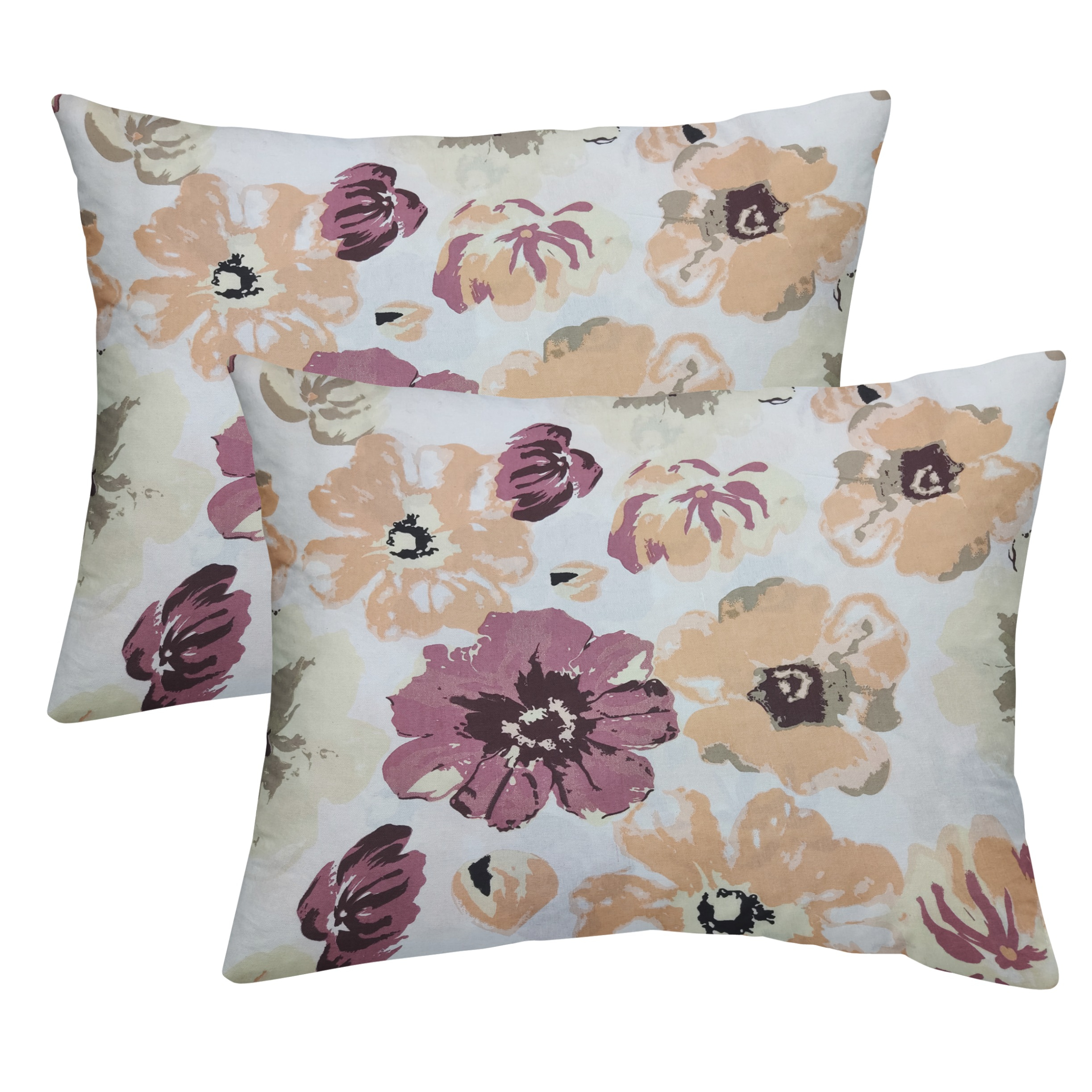 رو بالشی مدل آبرنگی بسته 2 عددی